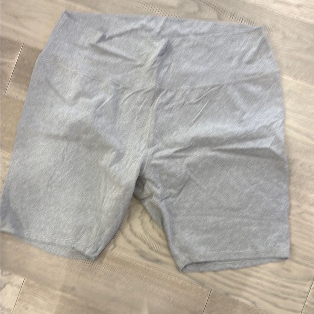 COPY - Design Lab Lord & Taylor Gray Bike Shorts with Soft Stretch Fabric